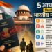 5 आधारों पर मिलती हैं भारतीय नागरिकता