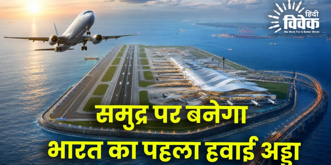 समुद्र पर बनेगा भारत का पहला हवाई अड्डा