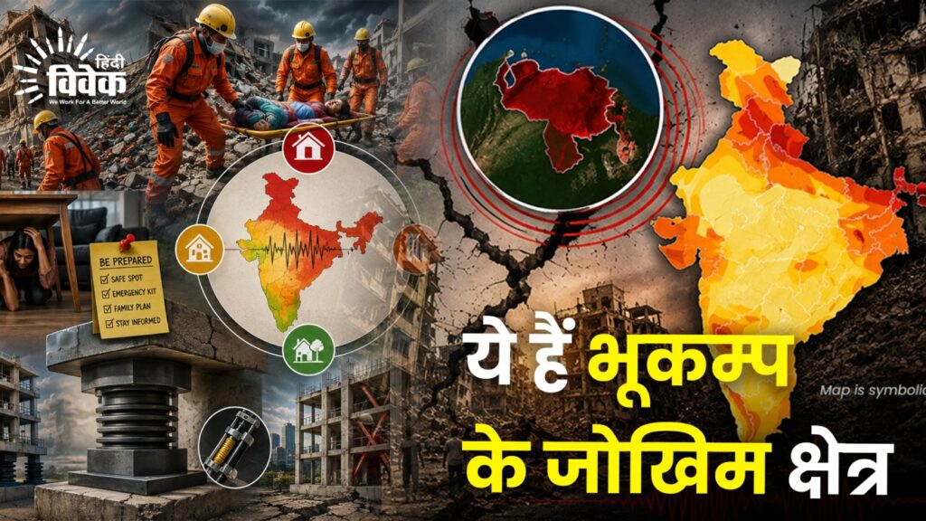 ये हैं भूकम्प के जोखिम क्षेत्र