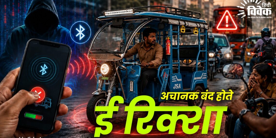 अचानक बंद होते E-rickshaw