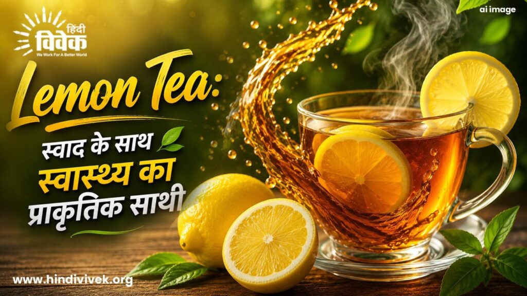 Lemon Tea: स्वाद के साथ स्वास्थ्य का प्राकृतिक साथी