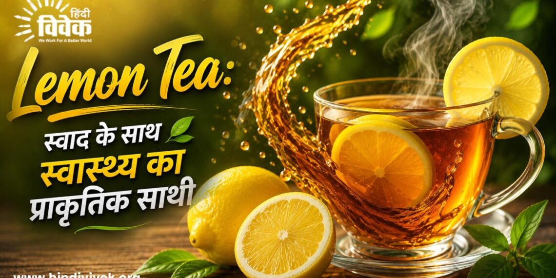 Lemon Tea: स्वाद के साथ स्वास्थ्य का प्राकृतिक साथी