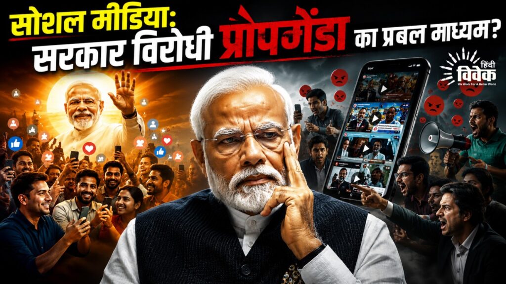 सोशल मीडिया: सरकार विरोधी प्रोपगेंडा का प्रबल माध्यम?