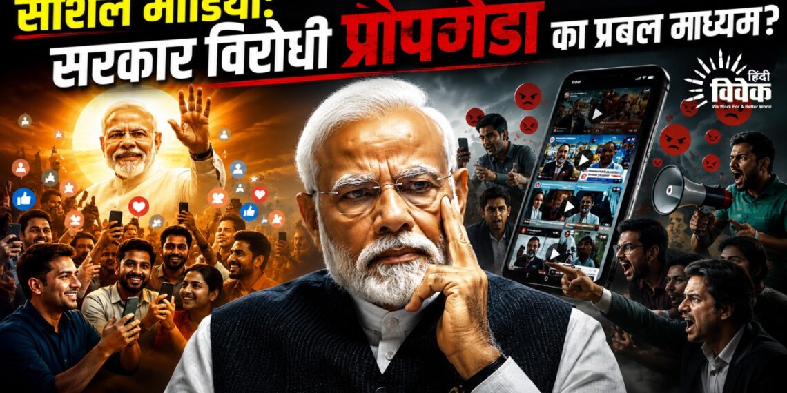 सोशल मीडिया: सरकार विरोधी प्रोपगेंडा का प्रबल माध्यम?