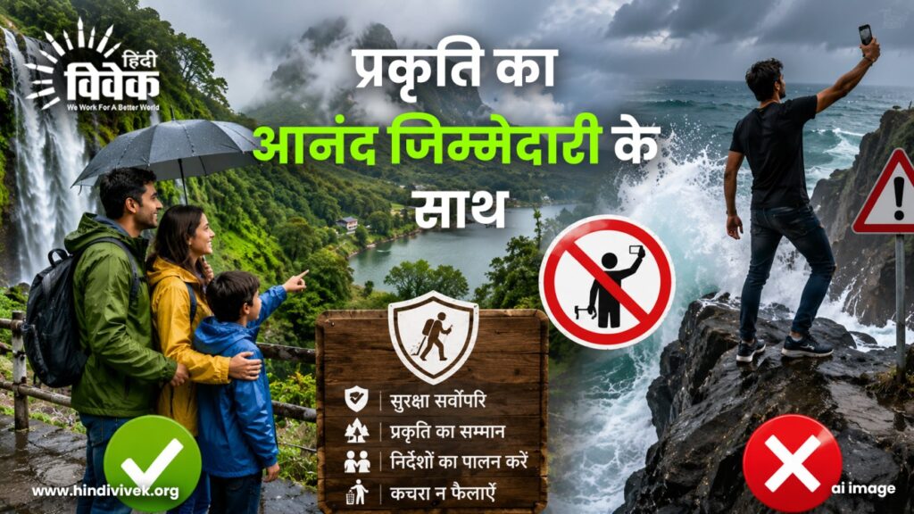 प्रकृति का आनंद जिम्मेदारी के साथ