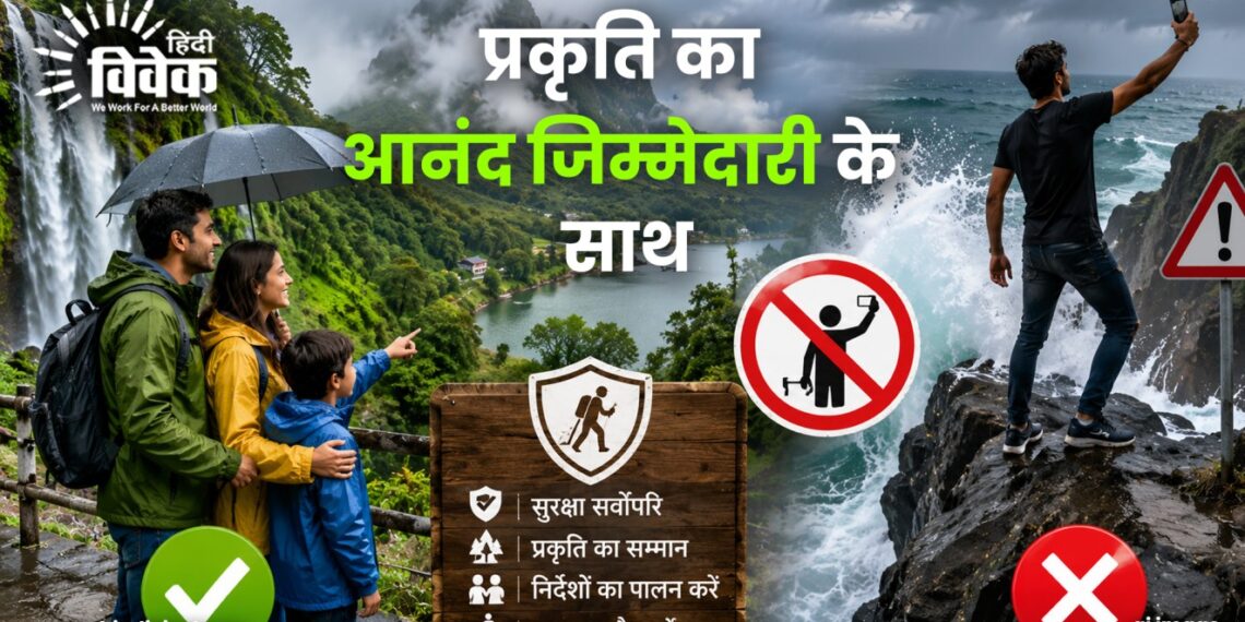 प्रकृति का आनंद जिम्मेदारी के साथ