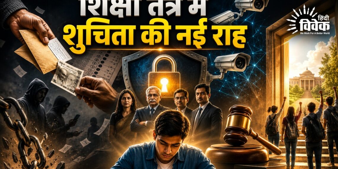 शिक्षा तंत्र में शुचिता की नई राह
