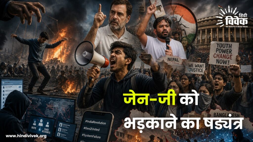 जेन-जी को भड़काने का षड्यंत्र