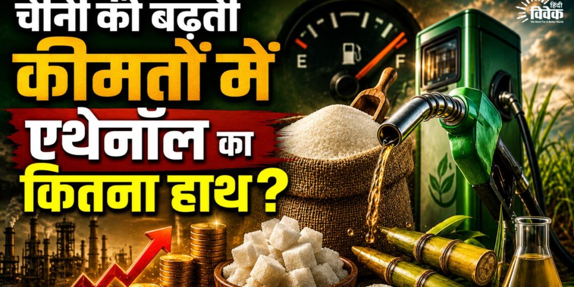 चीनी की बढ़ती कीमतों में एथेनॉल का कितना हाथ?