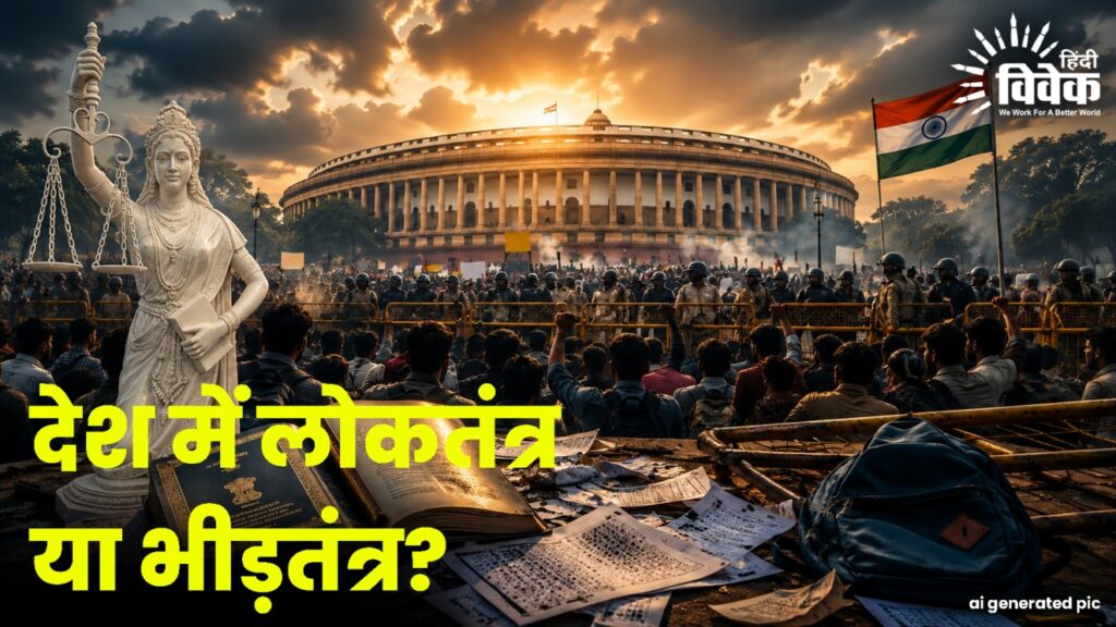 देश में लोकतंत्र या भीड़तंत्र?