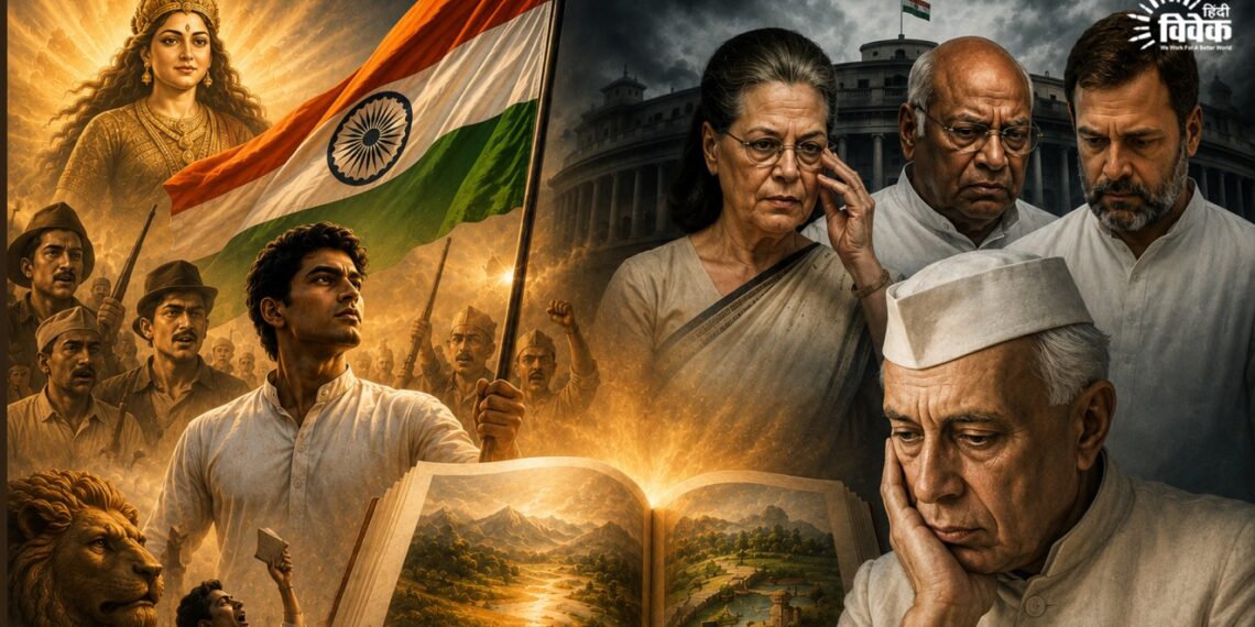 संदर्भ पूर्ण वंदे मातरम् – नेहरूवियन कांग्रेस में जिन्नात्मा का प्रवेश