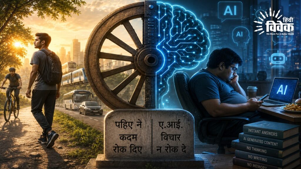 पहिए ने कदम रोके, ए.आई. विचार न रोक दे
