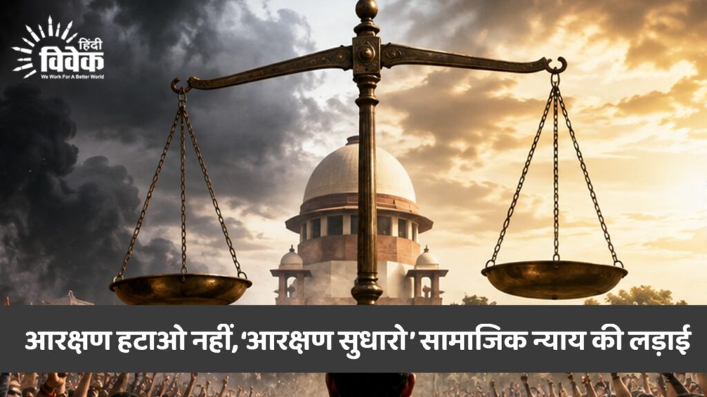 आरक्षण हटाओ नहीं, ‘आरक्षण सुधारो’ सामाजिक न्याय की लड़ाई
