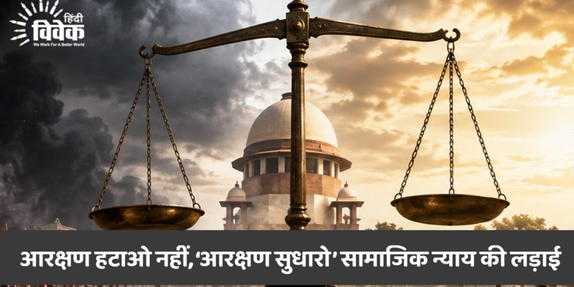 आरक्षण हटाओ नहीं, ‘आरक्षण सुधारो’ सामाजिक न्याय की लड़ाई