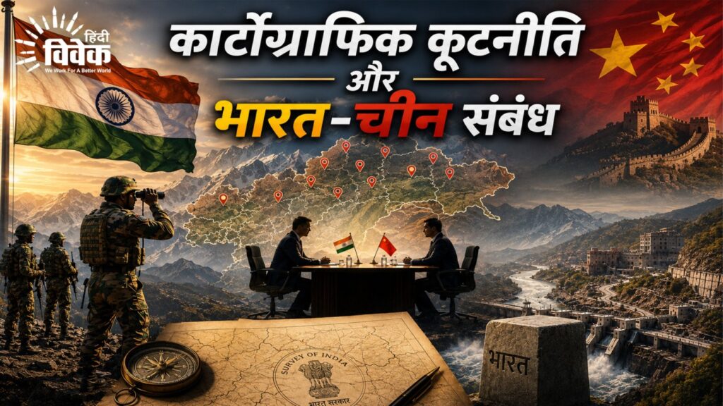 कार्टोग्राफिक कूटनीति और भारत-चीन संबंध