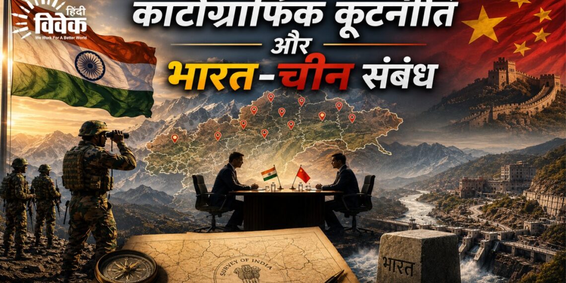 कार्टोग्राफिक कूटनीति और भारत-चीन संबंध