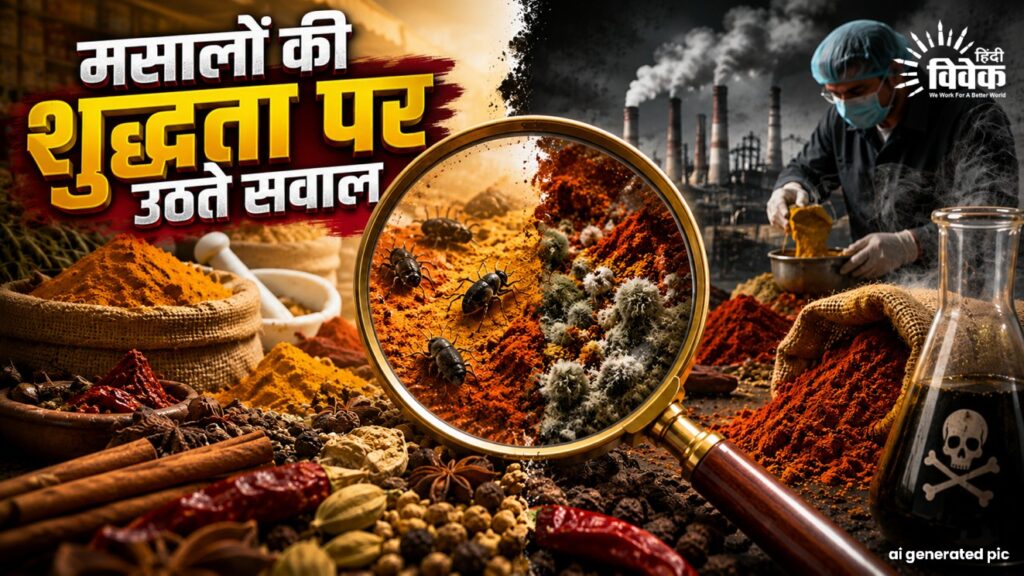 मसालों की शुद्धता पर उठते सवाल