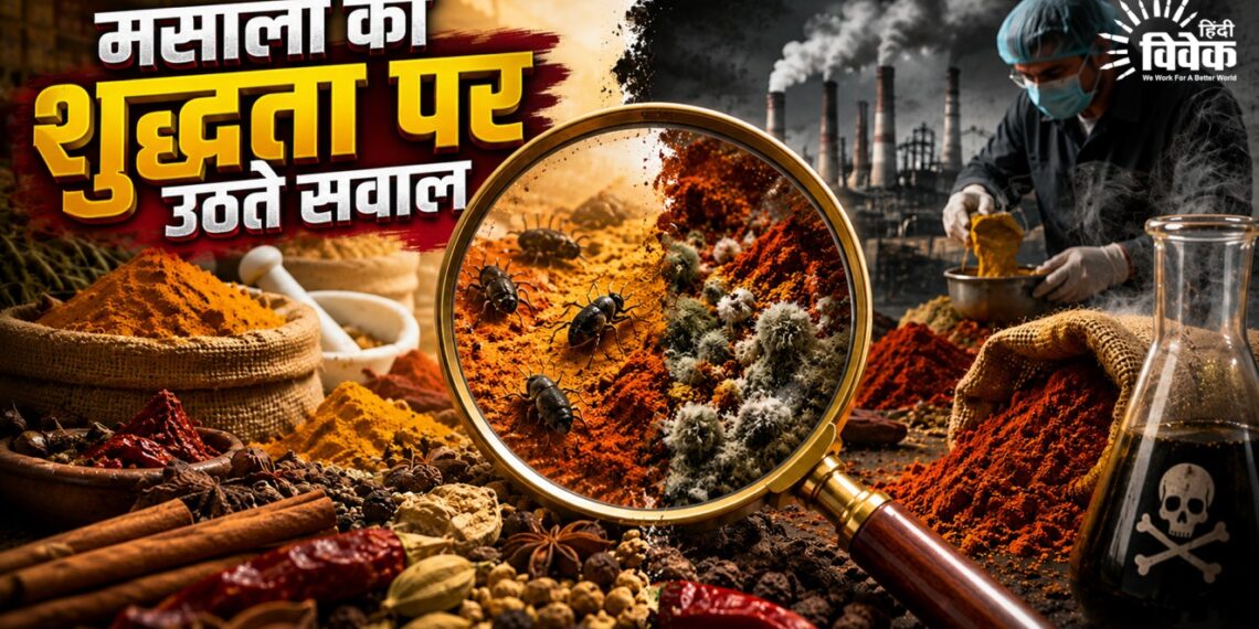 मसालों की शुद्धता पर उठते सवाल