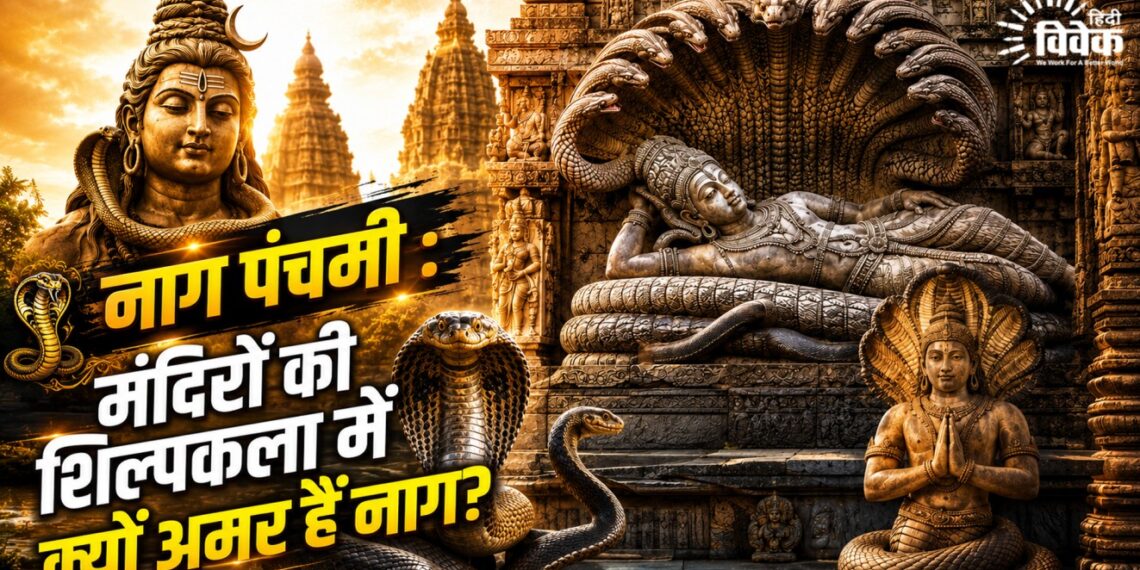 नाग पंचमी : मंदिरों की शिल्पकला में क्यों अमर हैं नाग?