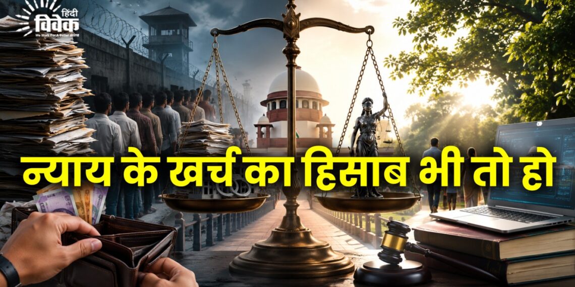 न्याय के खर्च का हिसाब भी तो हो