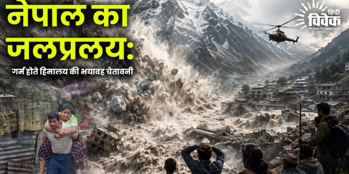 नेपाल का जलप्रलय: गर्म होते हिमालय की भयावह चेतावनी