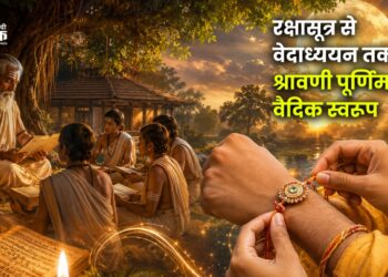 रक्षासूत्र से वेदाध्ययन तक: श्रावणी पूर्णिमा का वैदिक स्वरूप