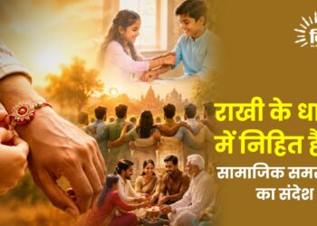 राखी के धागों में निहित है सामाजिक समरसता का संदेश
