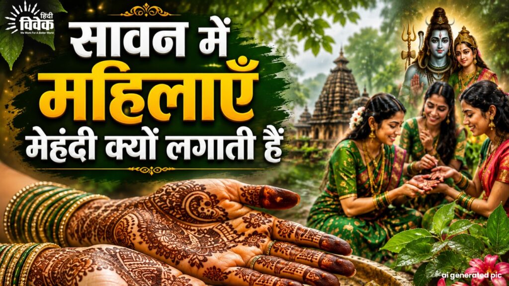 सावन में महिलाएँ मेहंदी क्यों लगाती हैं
