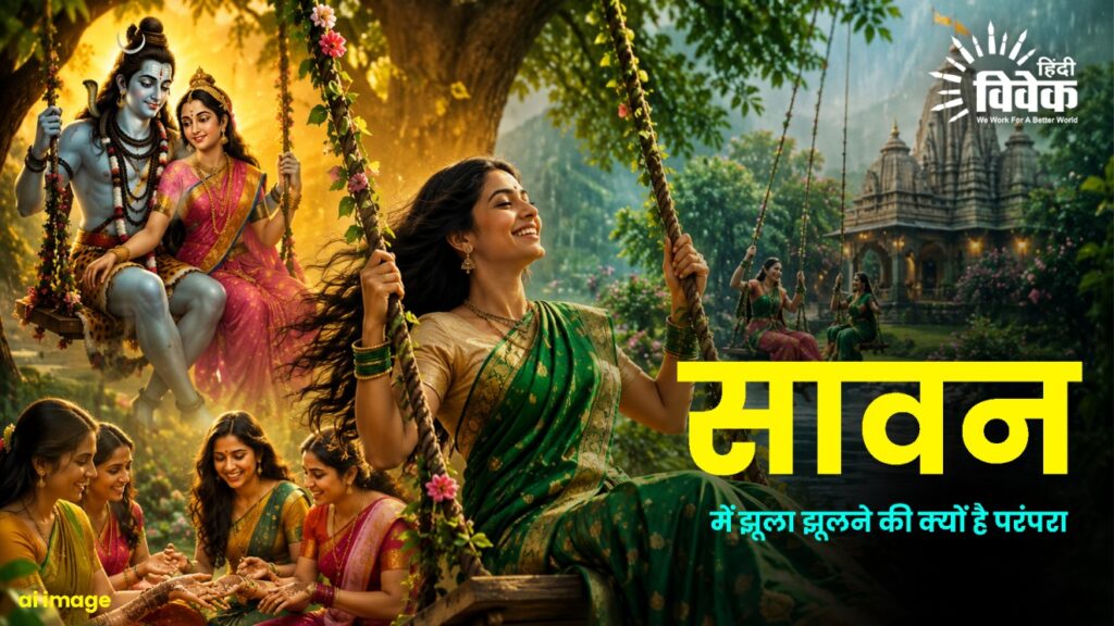 सावन में झूला झूलने की क्यों है परंपरा