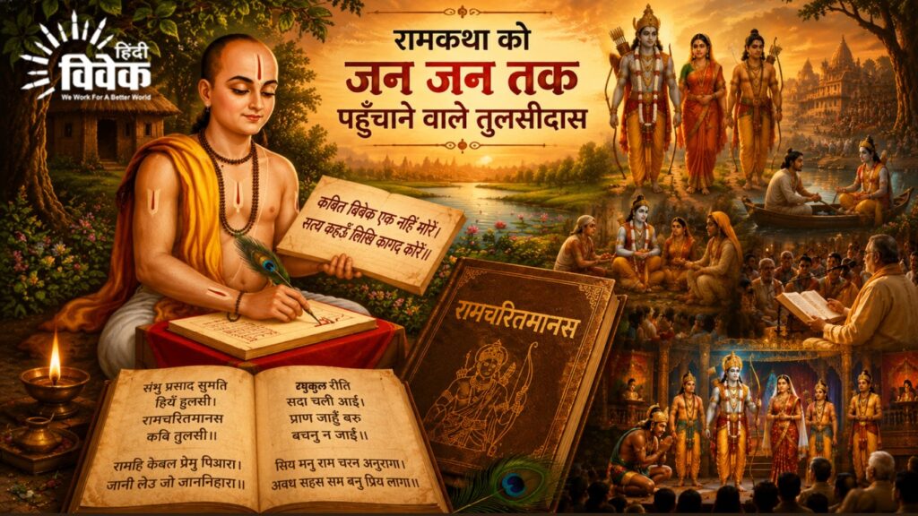 रामकथा को जन जन तक पहुंचाने वाले तुलसीदास