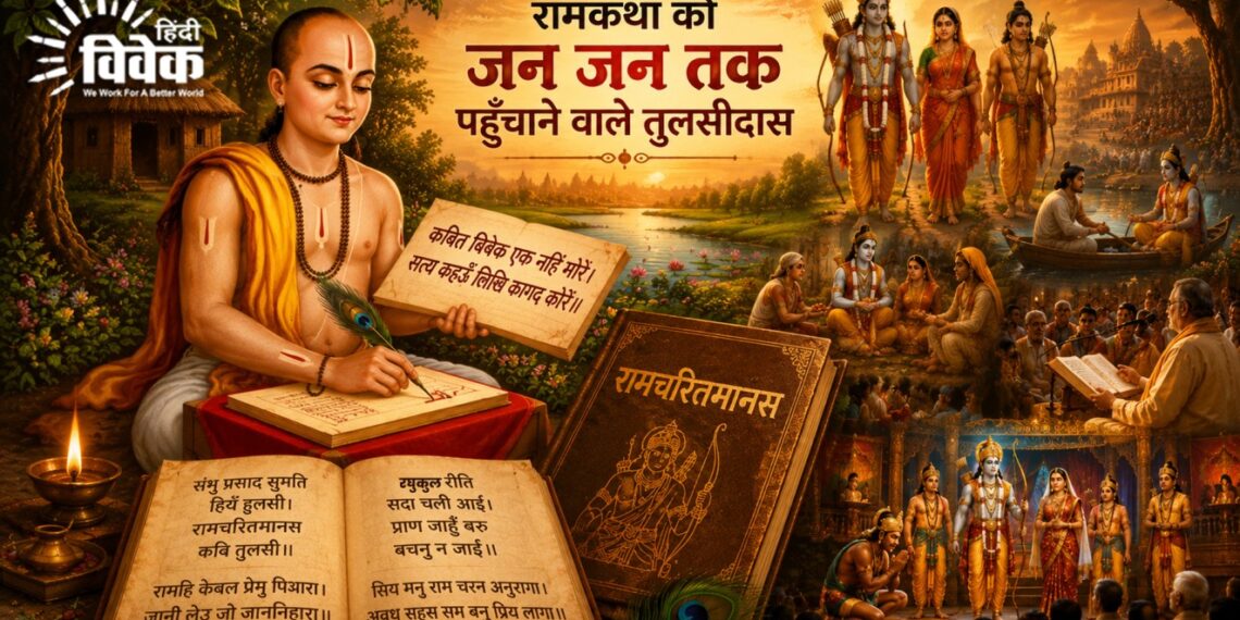 रामकथा को जन जन तक पहुंचाने वाले तुलसीदास