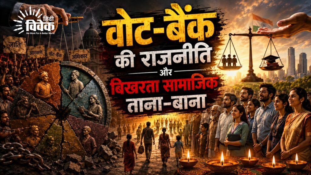वोट-बैंक की राजनीति और बिखरता सामाजिक ताना-बाना