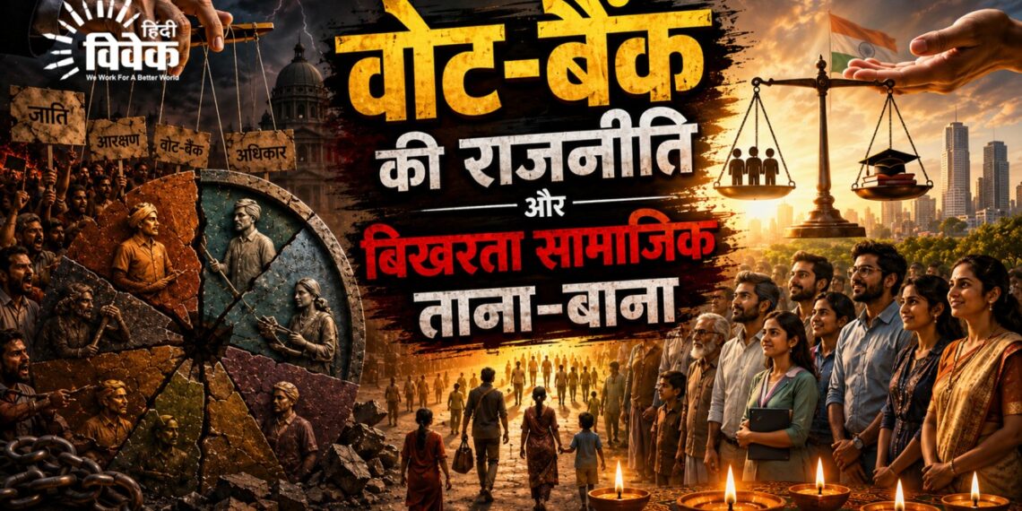 वोट-बैंक की राजनीति और बिखरता सामाजिक ताना-बाना