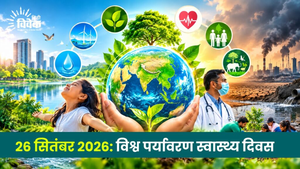 26 सितंबर 2026: विश्व पर्यावरण स्वास्थ्य दिवस