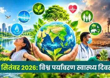 26 सितंबर 2026: विश्व पर्यावरण स्वास्थ्य दिवस
