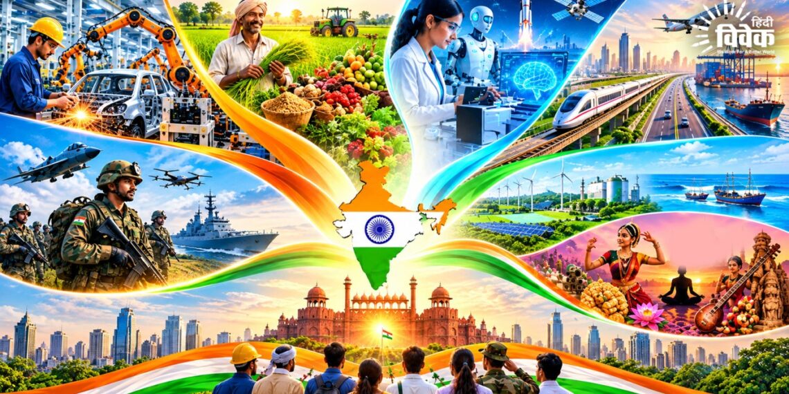 विकसित भारत के लिए सप्तधारा का आह्वान