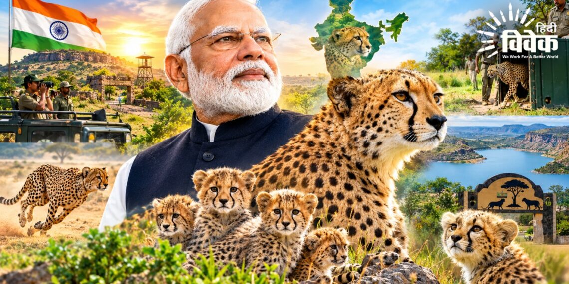 मोदी के संकल्प की चीता परियोजना के 4 साल