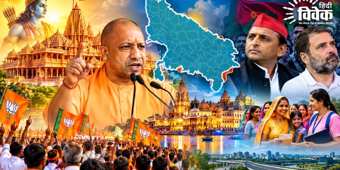 उत्तर प्रदेश में सनातन और विकास की गूंज