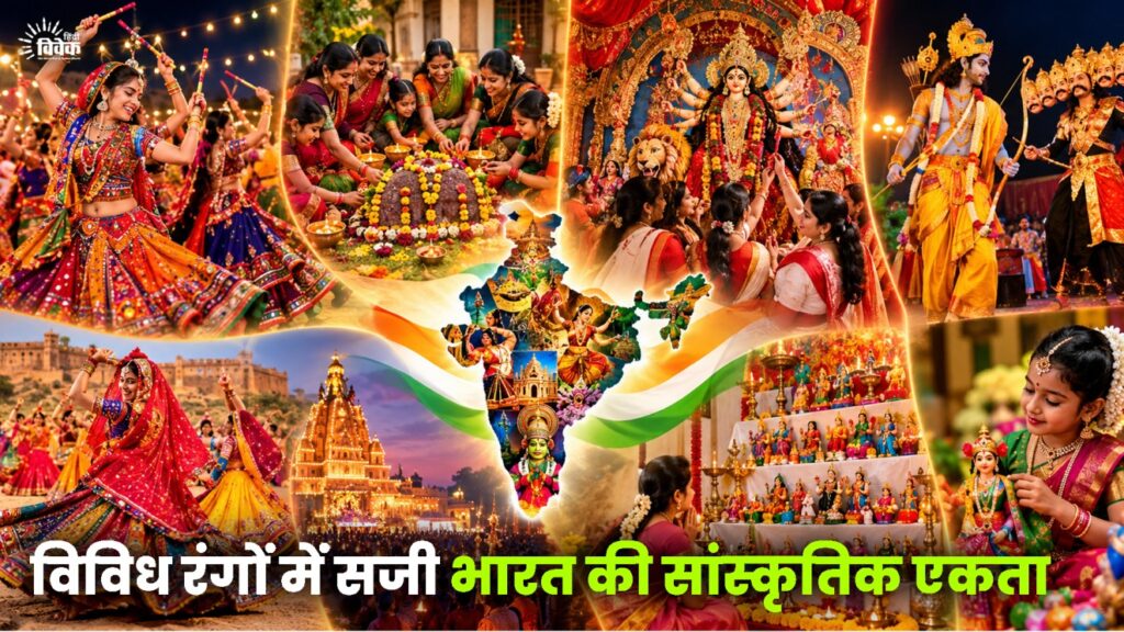 विविध रंगों में सजी भारत की सांस्कृतिक एकता