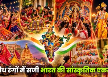 विविध रंगों में सजी भारत की सांस्कृतिक एकता