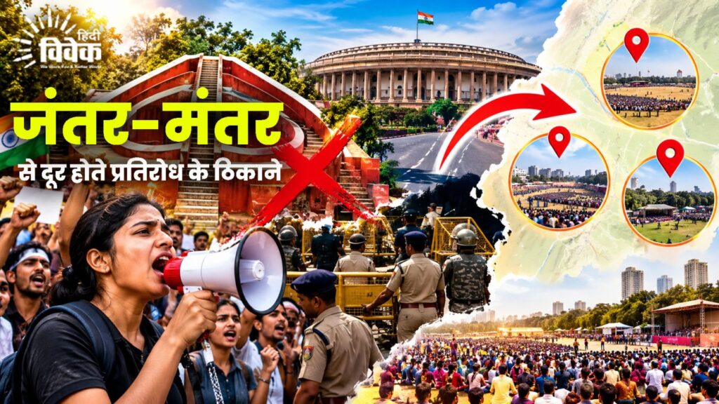 जंतर-मंतर से दूर होते प्रतिरोध के ठिकाने