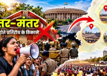 जंतर-मंतर से दूर होते प्रतिरोध के ठिकाने