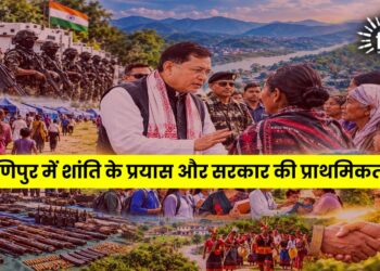मणिपुर में शांति के प्रयास और सरकार की प्राथमिकताएं