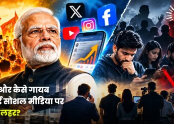 कहाँ और कैसे गायब हो गई सोशल मीडिया पर मोदी लहर?