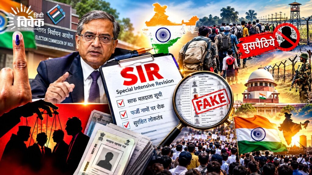 राष्ट्रीय सुरक्षा से जुड़ा है SIR प्रक्रिया