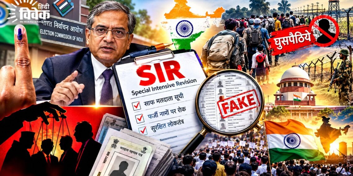 राष्ट्रीय सुरक्षा से जुड़ा है SIR प्रक्रिया