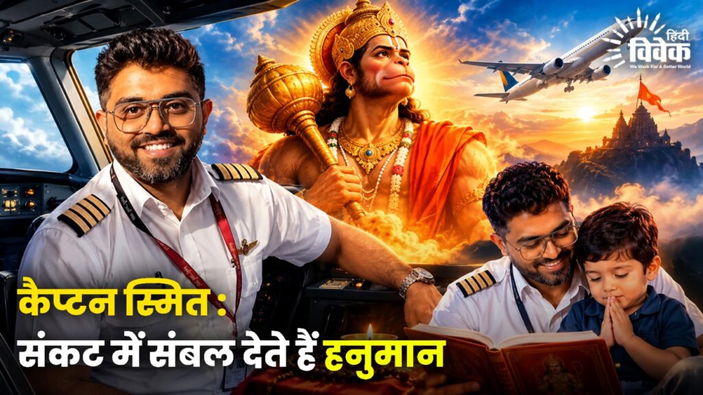 कैप्टन स्मित : संकट में संबल देते हैं हनुमान